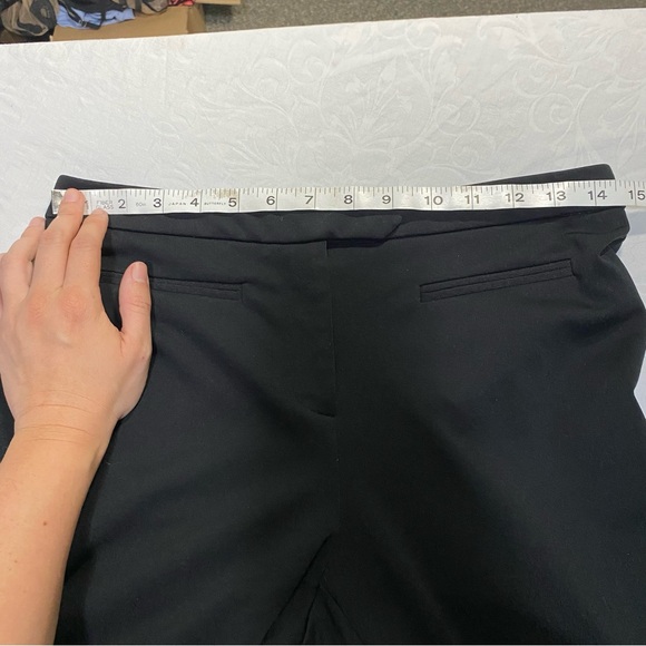 Express Stretchy Straight Leg Trousers Excellent Condition 32.75 inch inseam 5/6 - Picture 7 of 11